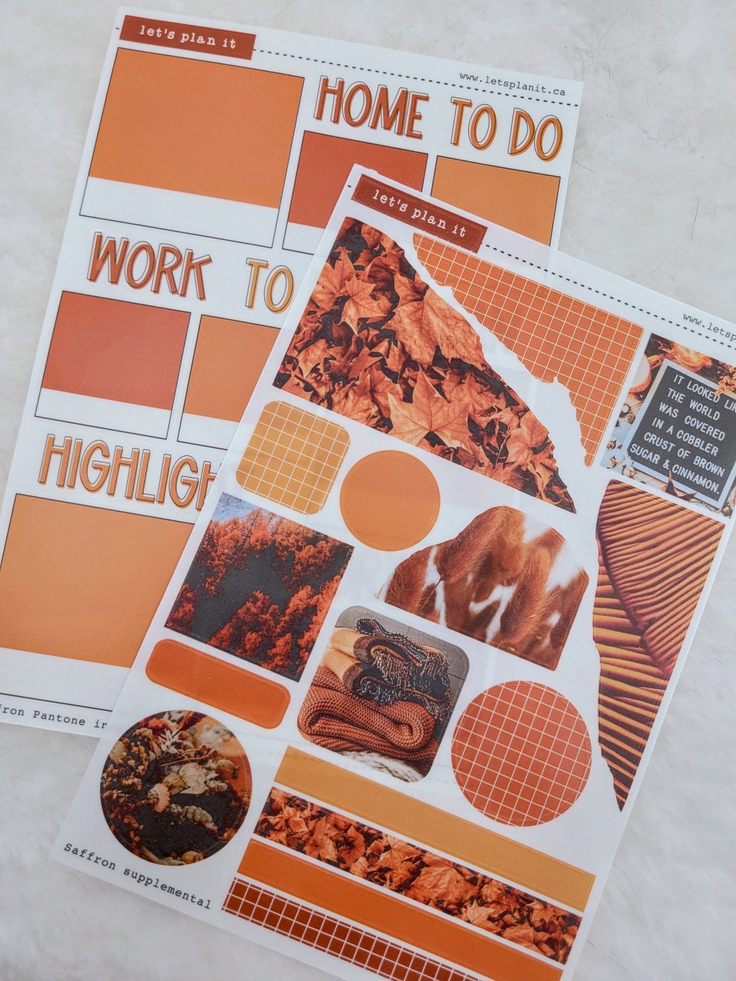 SAFFRON COLLECTION | Weekly Kits
