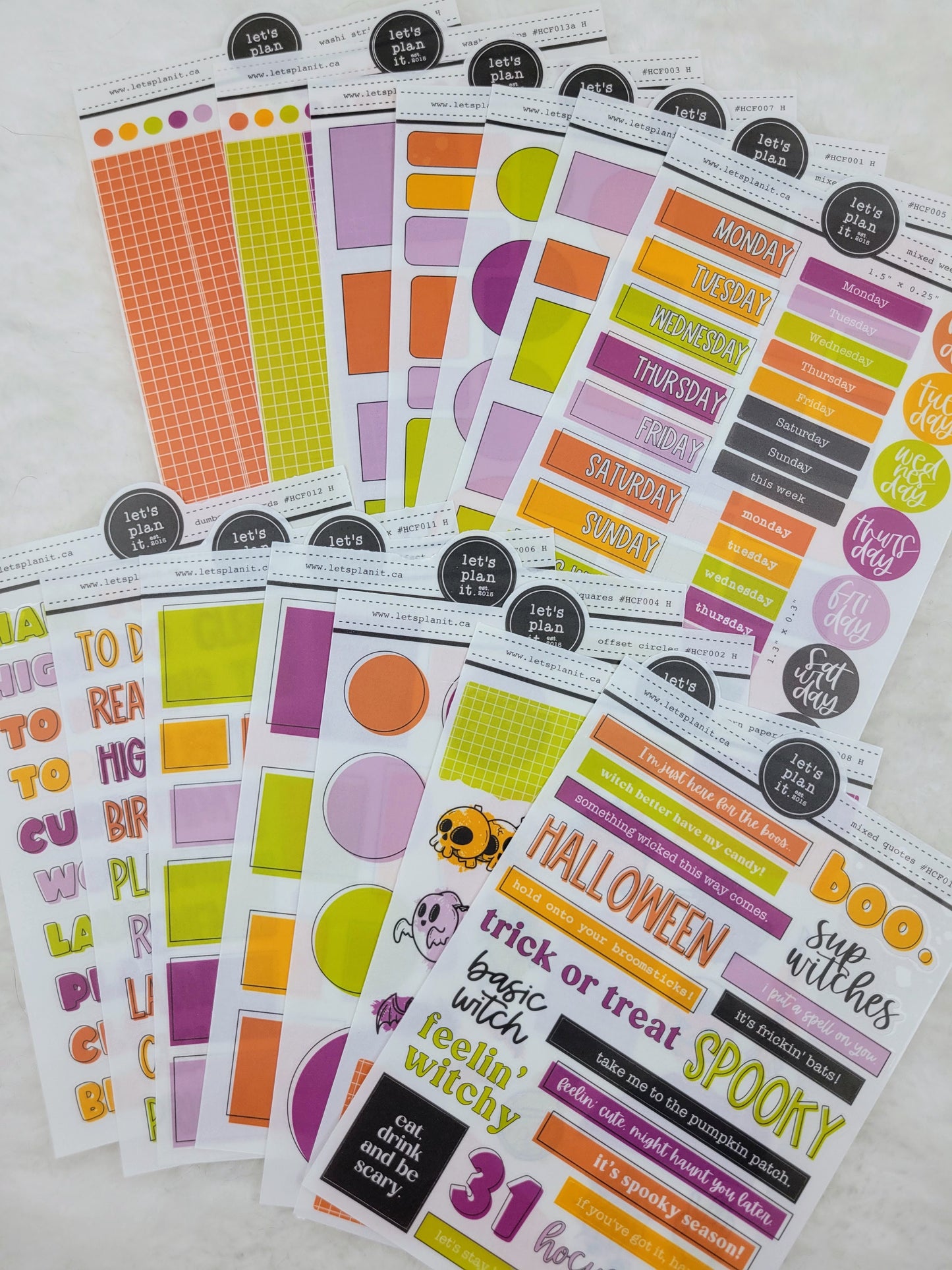 HALLOWEEN FUNCTIONALS | Planning Essentials