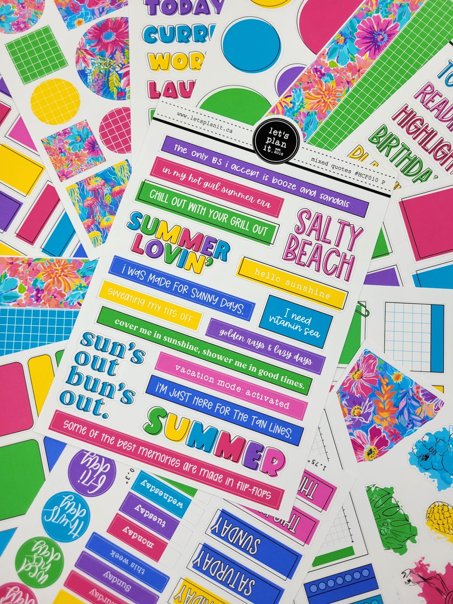 PREPPY SUMMER FUNCTIONALS | Planning Essentials
