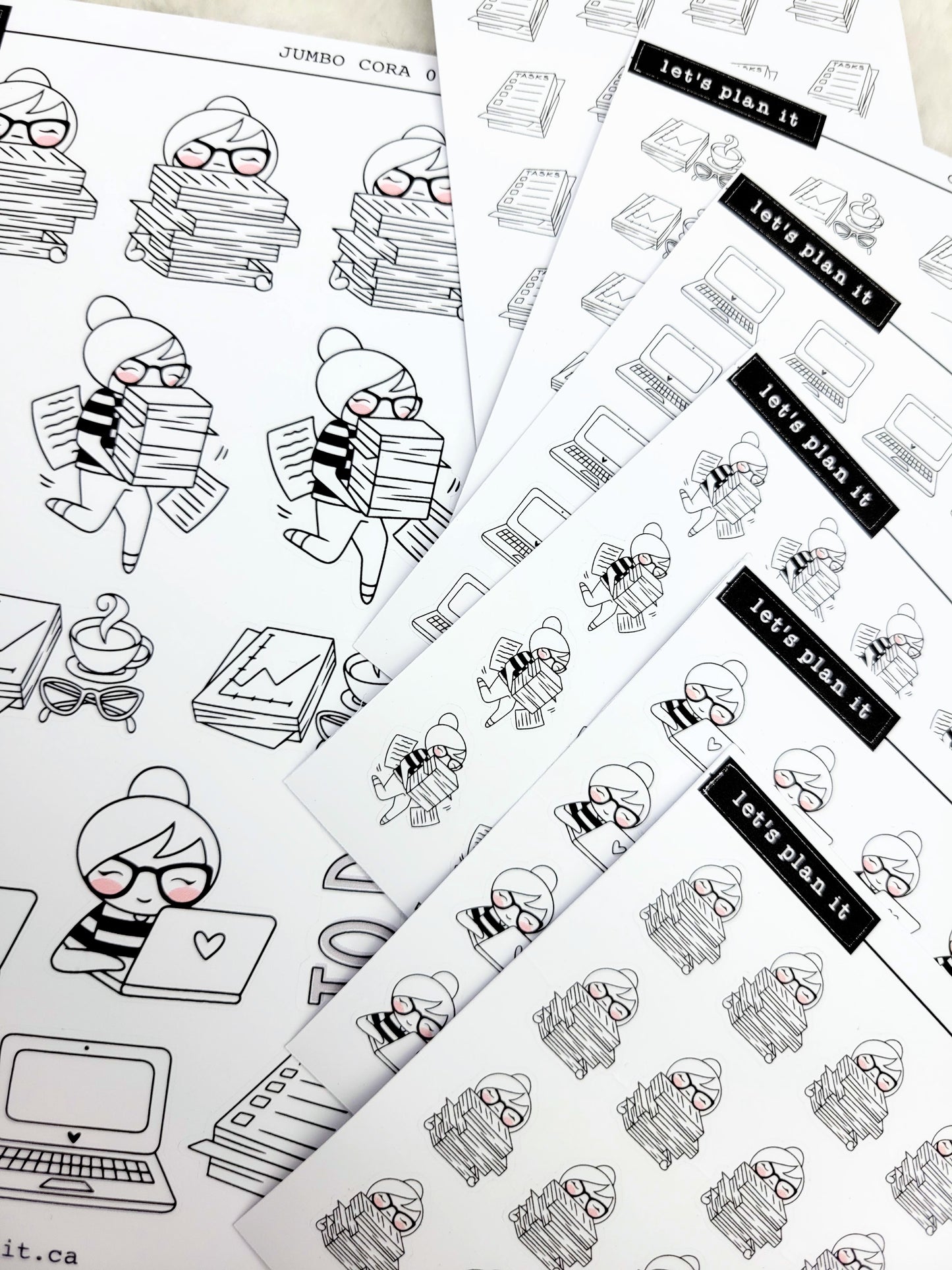 Cora | Work | character stickers