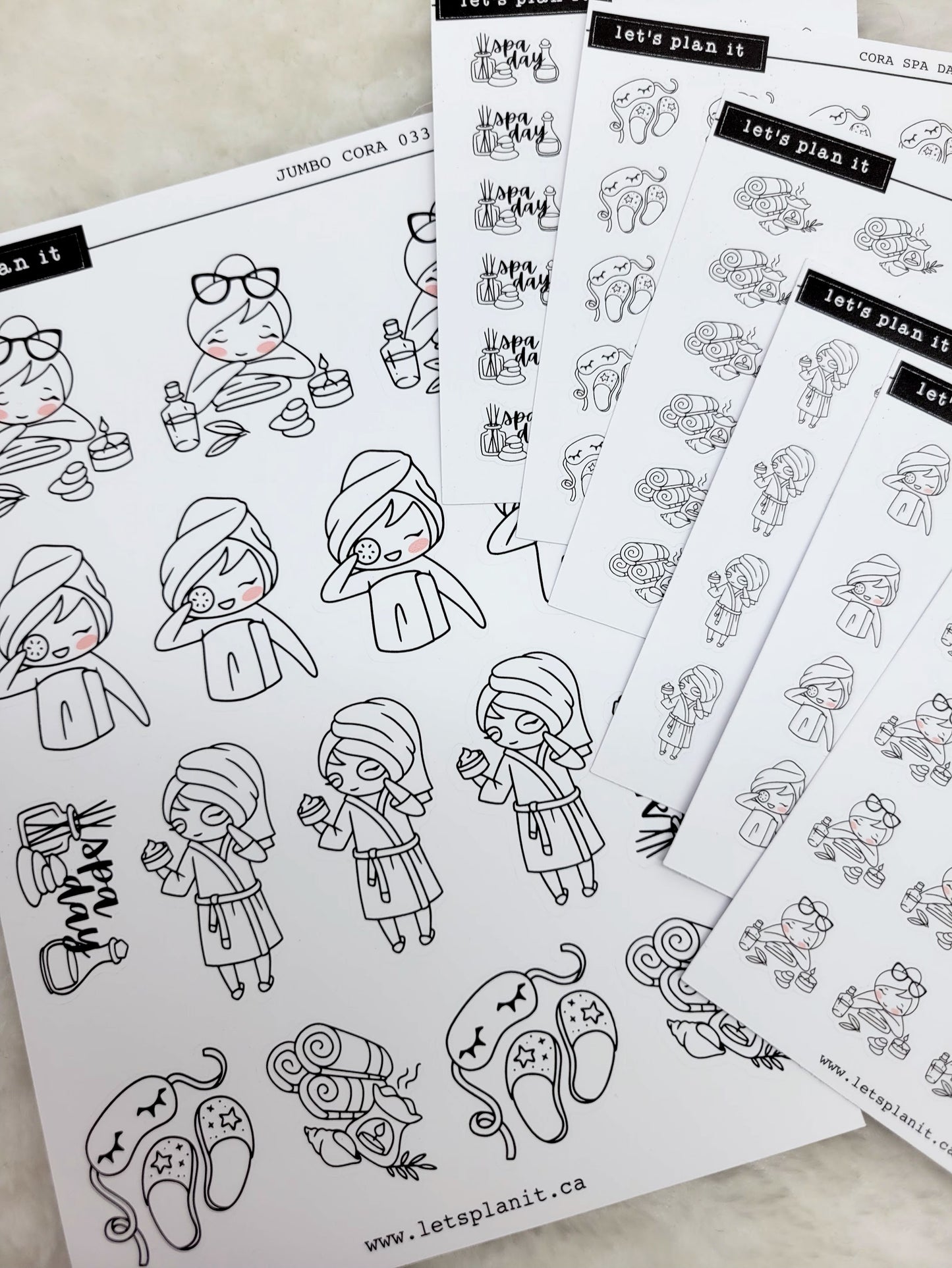 Cora | SPA | character stickers