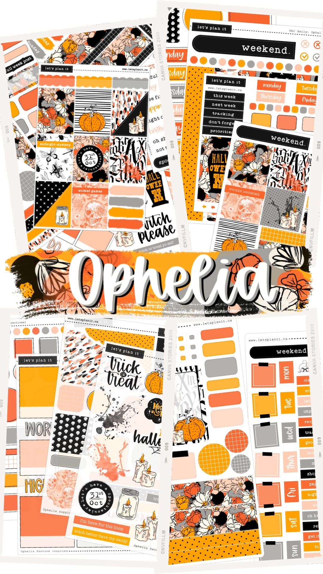 OPHELIA COLLECTION | Weekly Kits