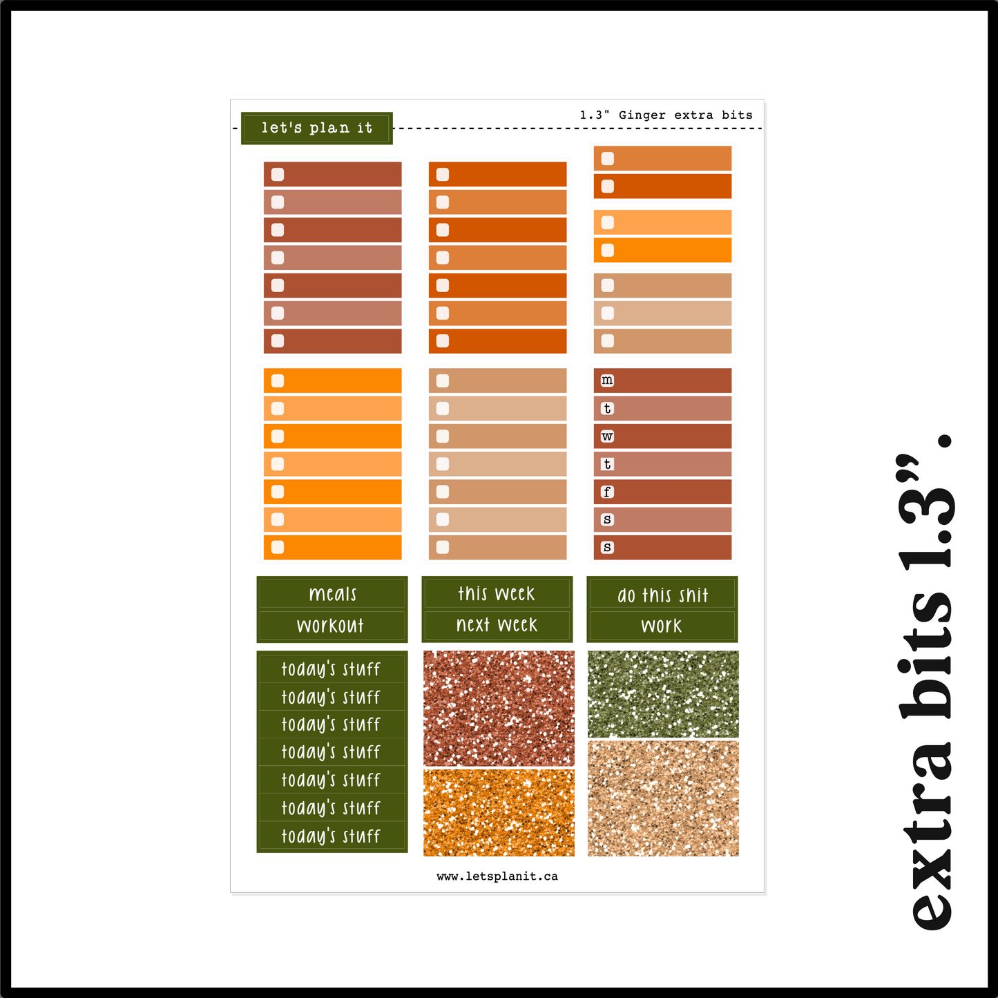 GINGER COLLECTION | Weekly Kits