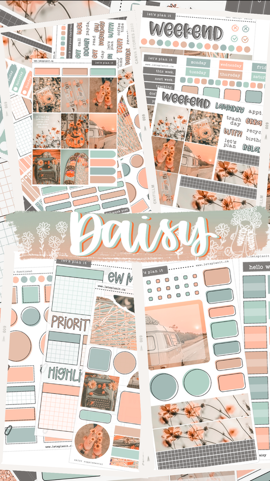DAISY COLLECTION | Weekly Kits
