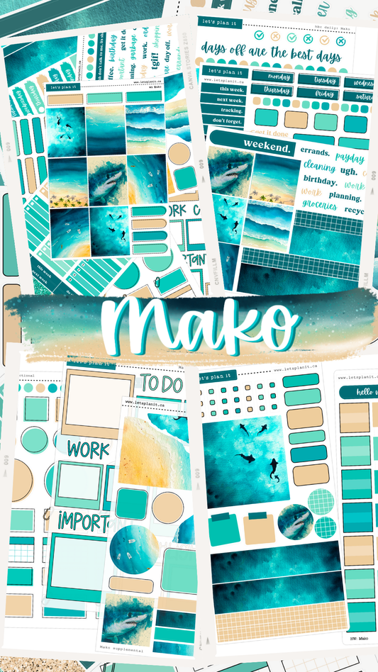 MAKO COLLECTION | Weekly Kits