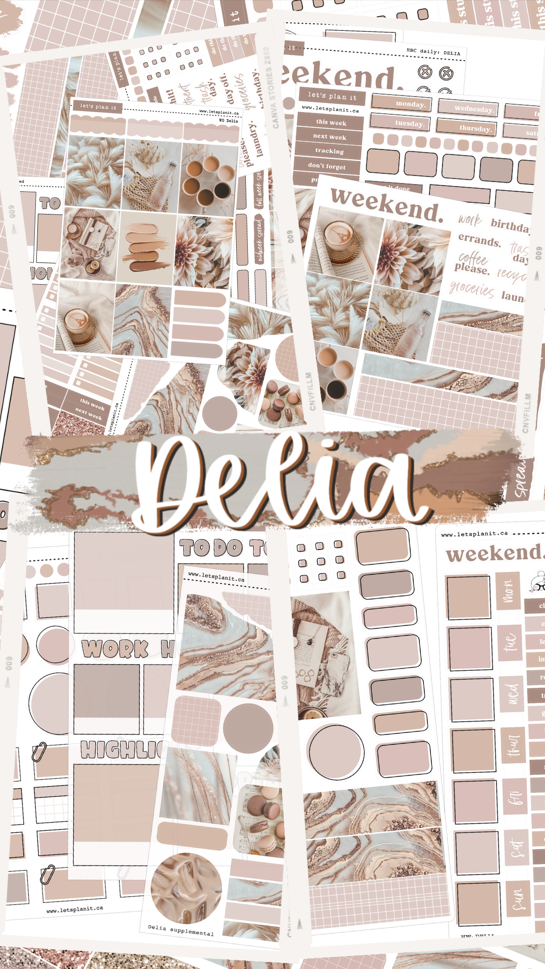 DELIA COLLECTION | Weekly Kits