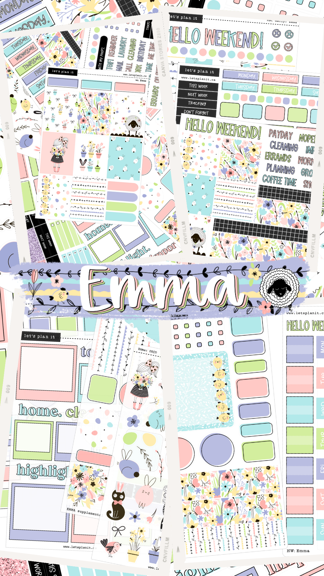 EMMA COLLECTION | Weekly Kits