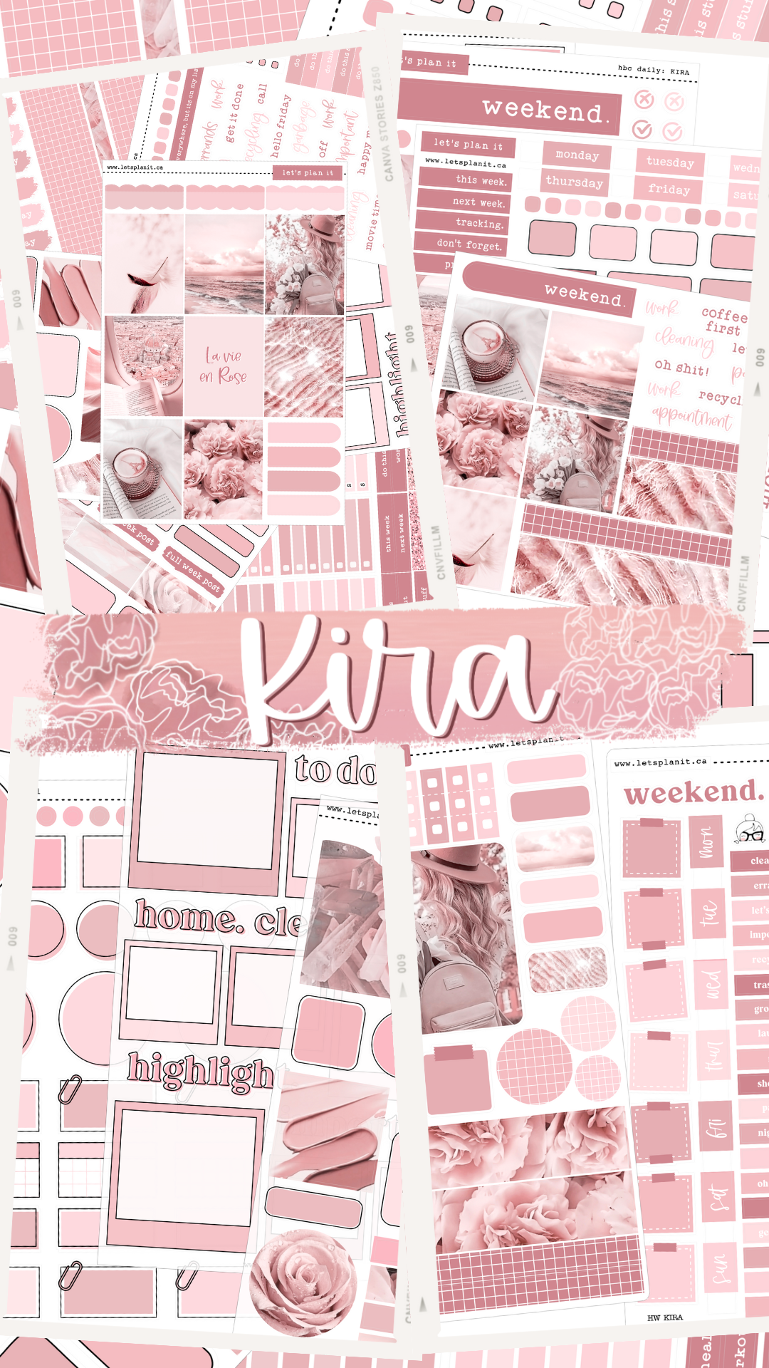 KIRA COLLECTION | Weekly Kits