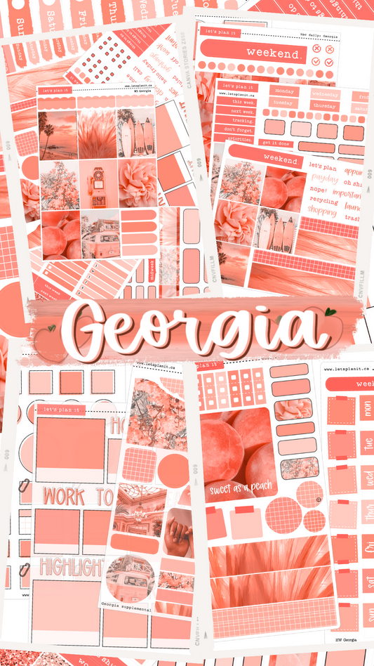 GEORGIA COLLECTION | Weekly Kits
