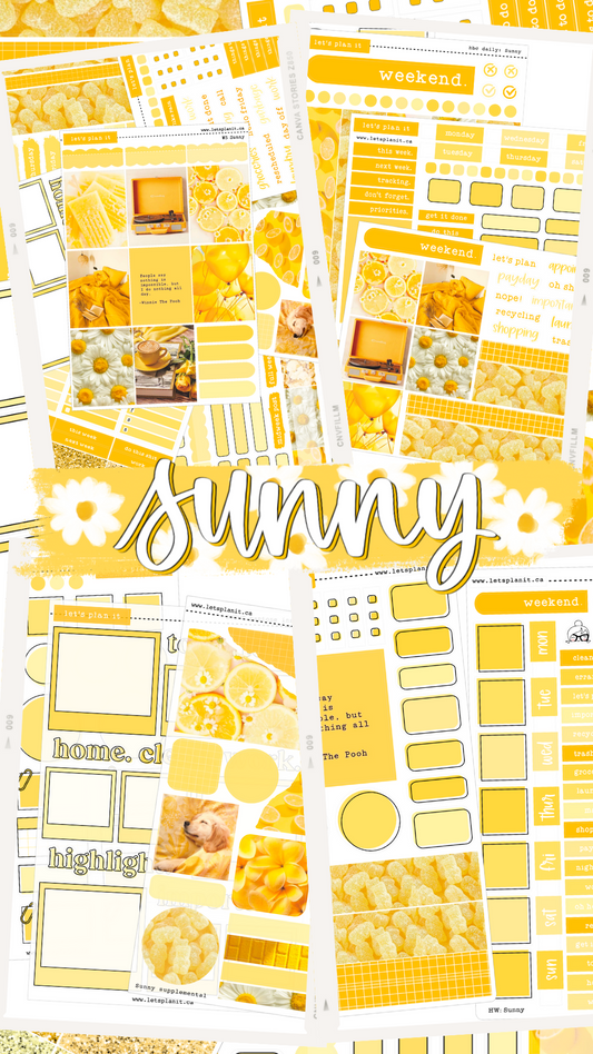 SUNNY COLLECTION | Weekly Kits