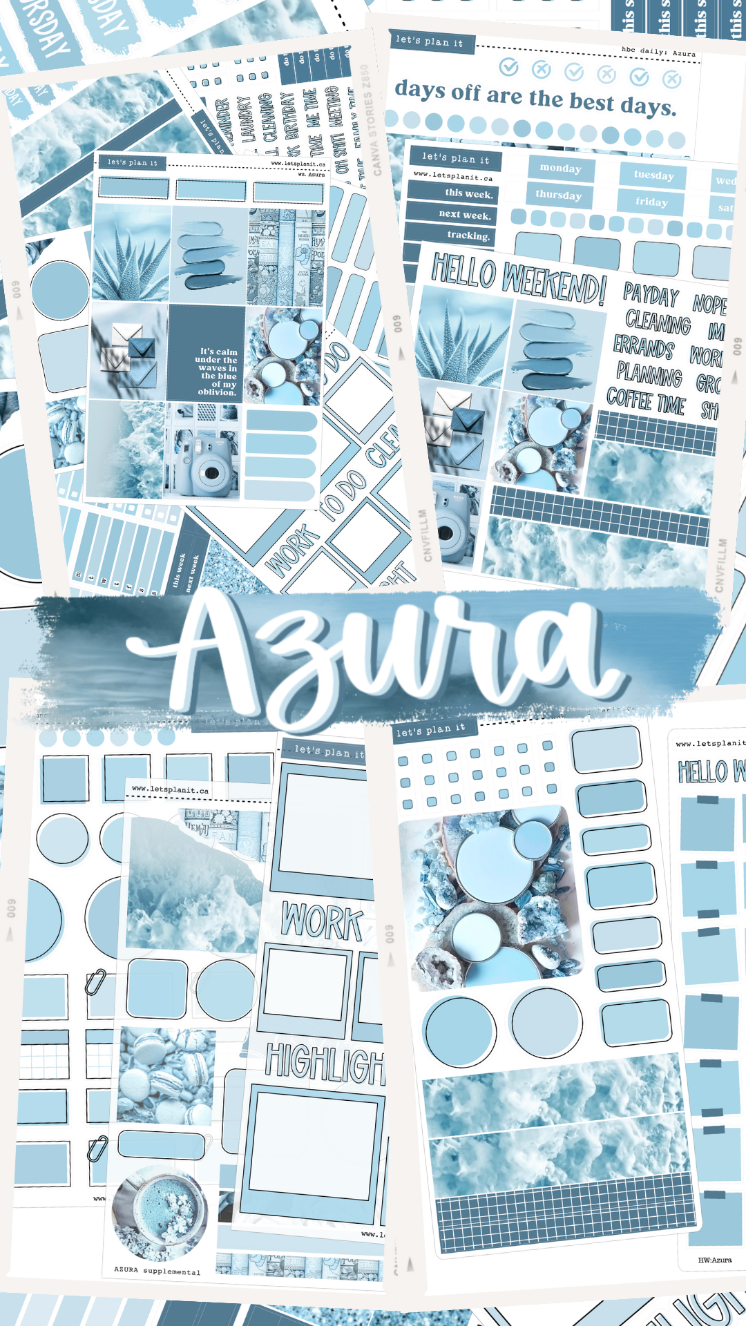 AZURA COLLECTION | Weekly Kits