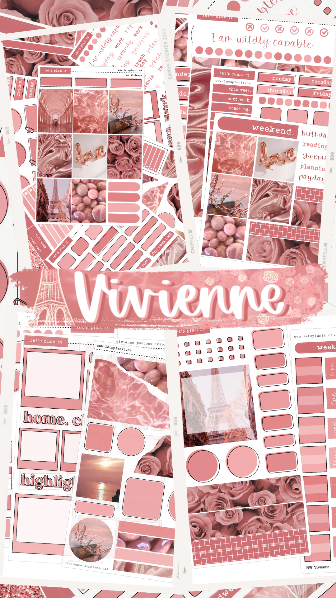 VIVIENNE COLLECTION | Weekly Kits