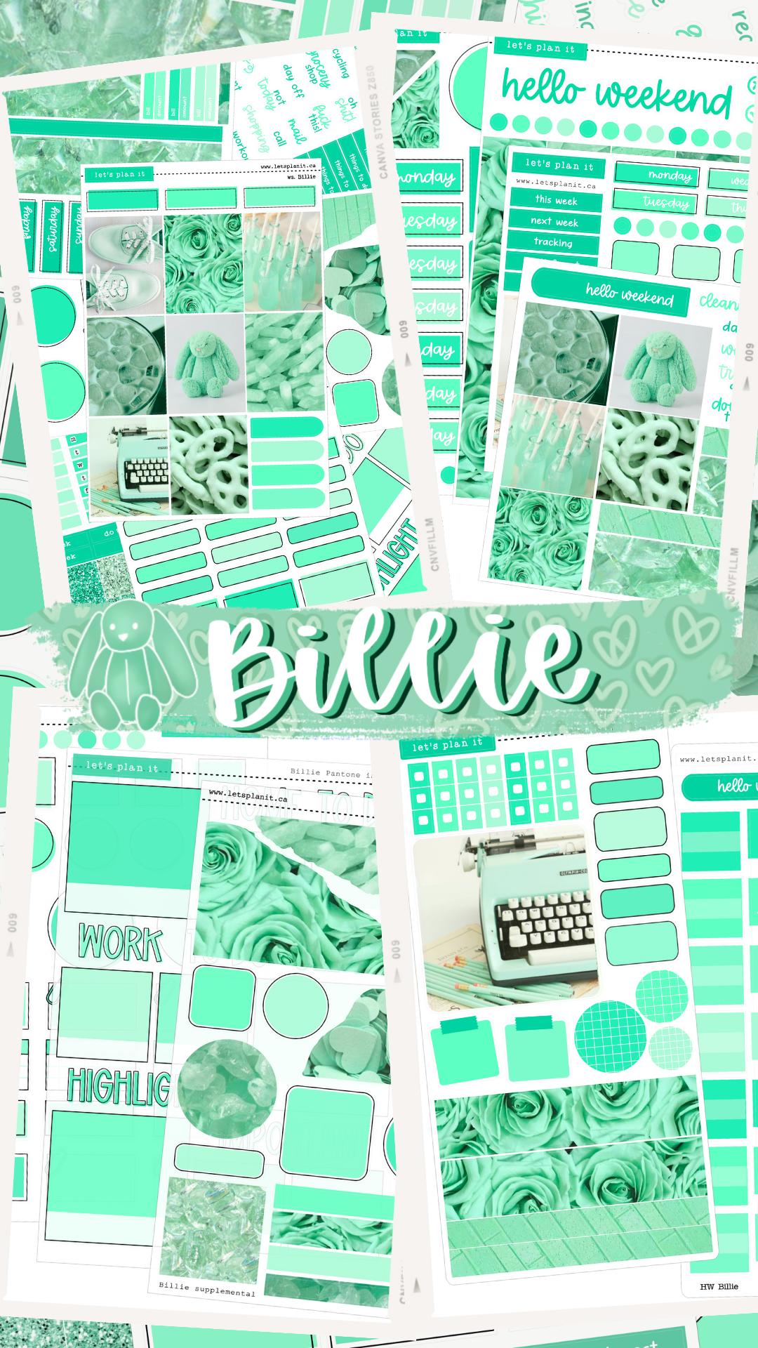 BILLIE COLLECTION | Weekly Kits