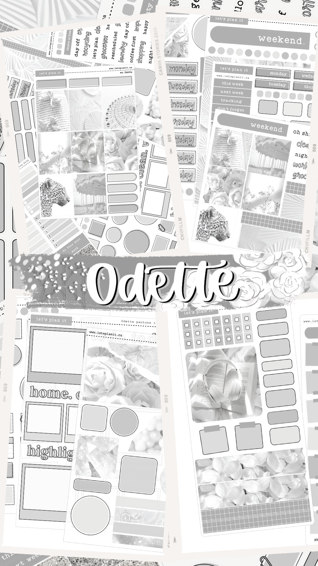 ODETTE COLLECTION | Weekly Kits