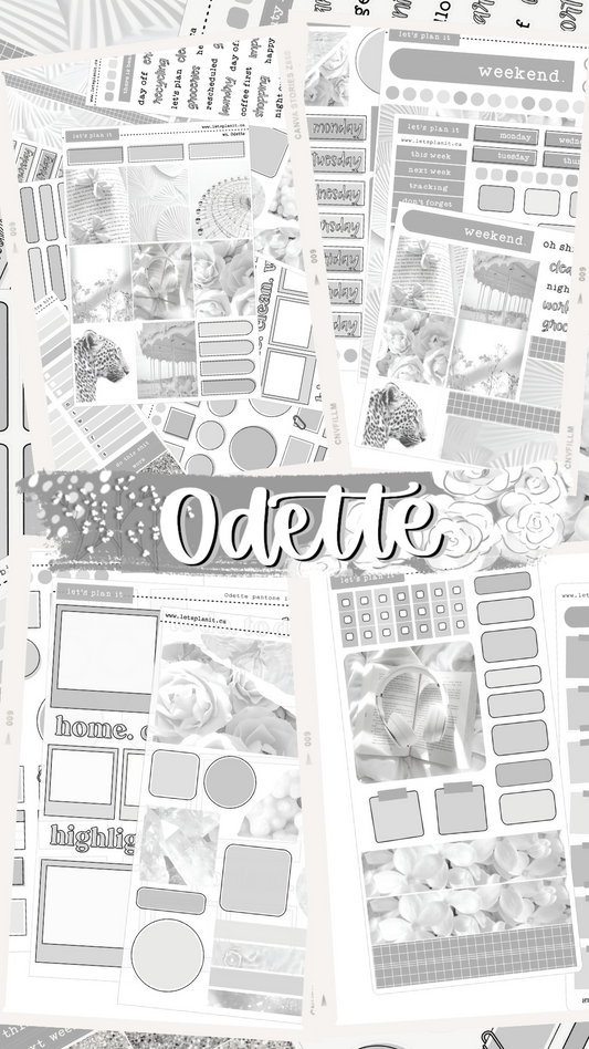 ODETTE COLLECTION | Weekly Kits