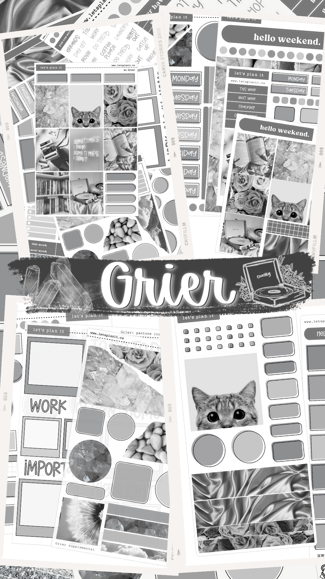 GRIER COLLECTION | Weekly Kits