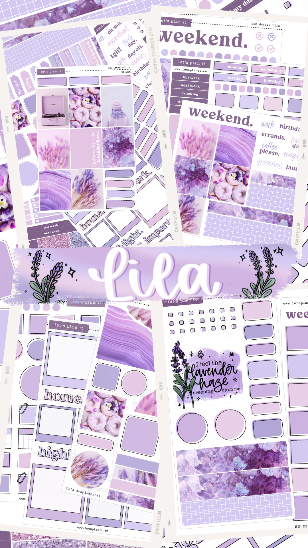 LILA COLLECTION | Weekly Kits