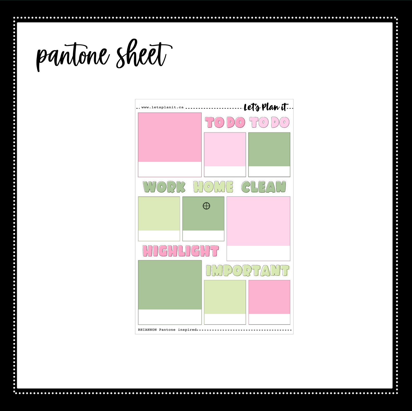 RHIANNON COLLECTION | Weekly Kits