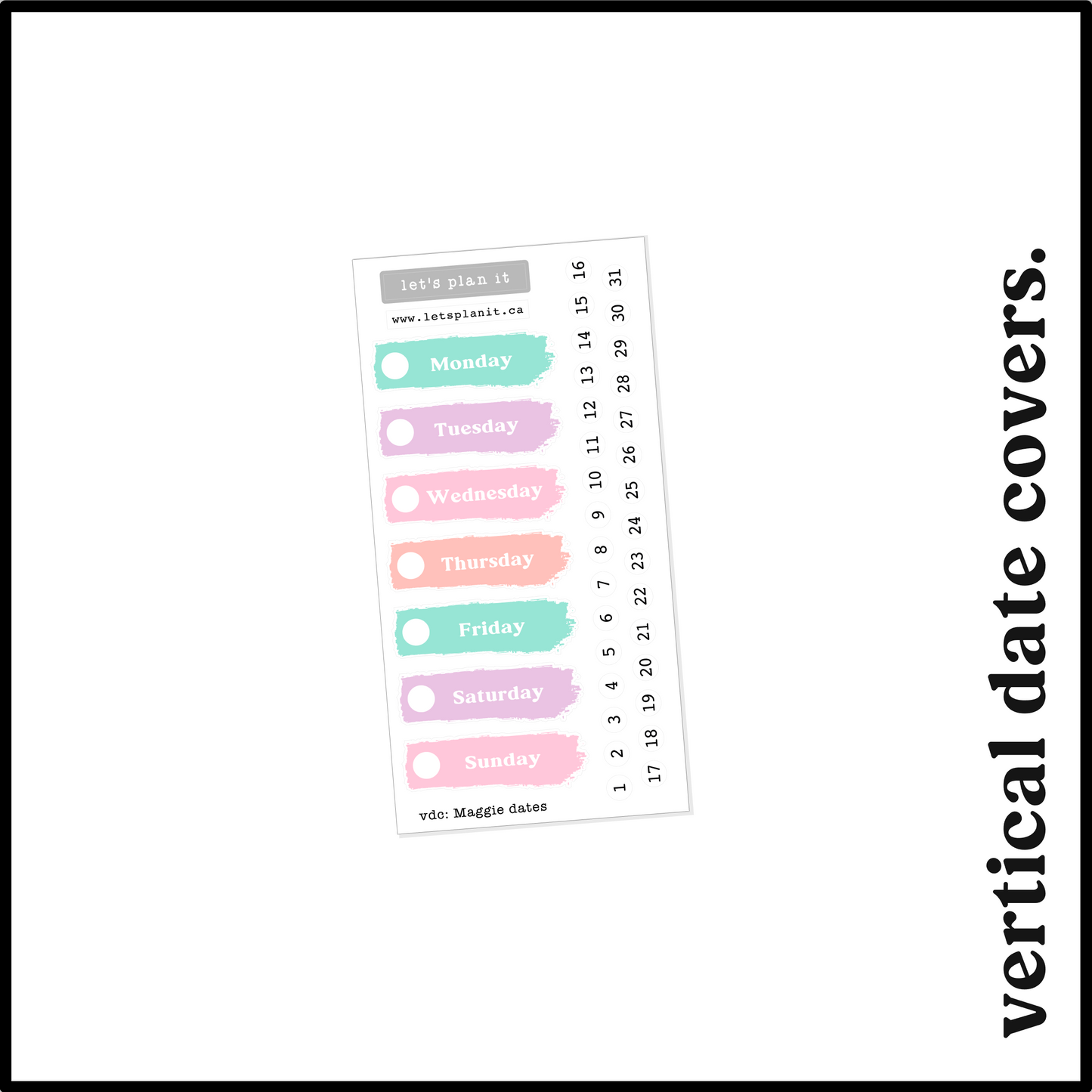 MAGGIE COLLECTION | Weekly Kits