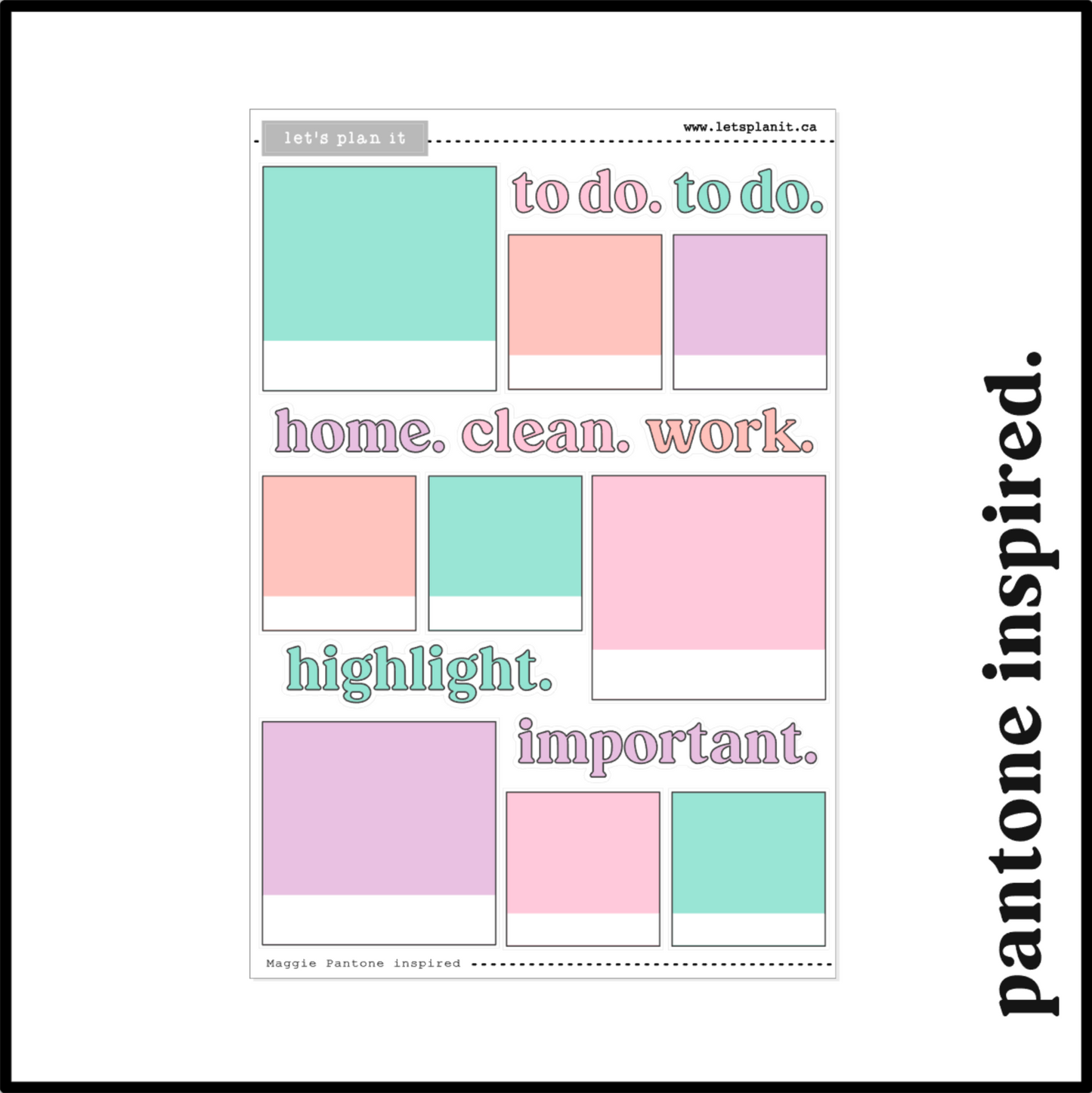MAGGIE COLLECTION | Weekly Kits