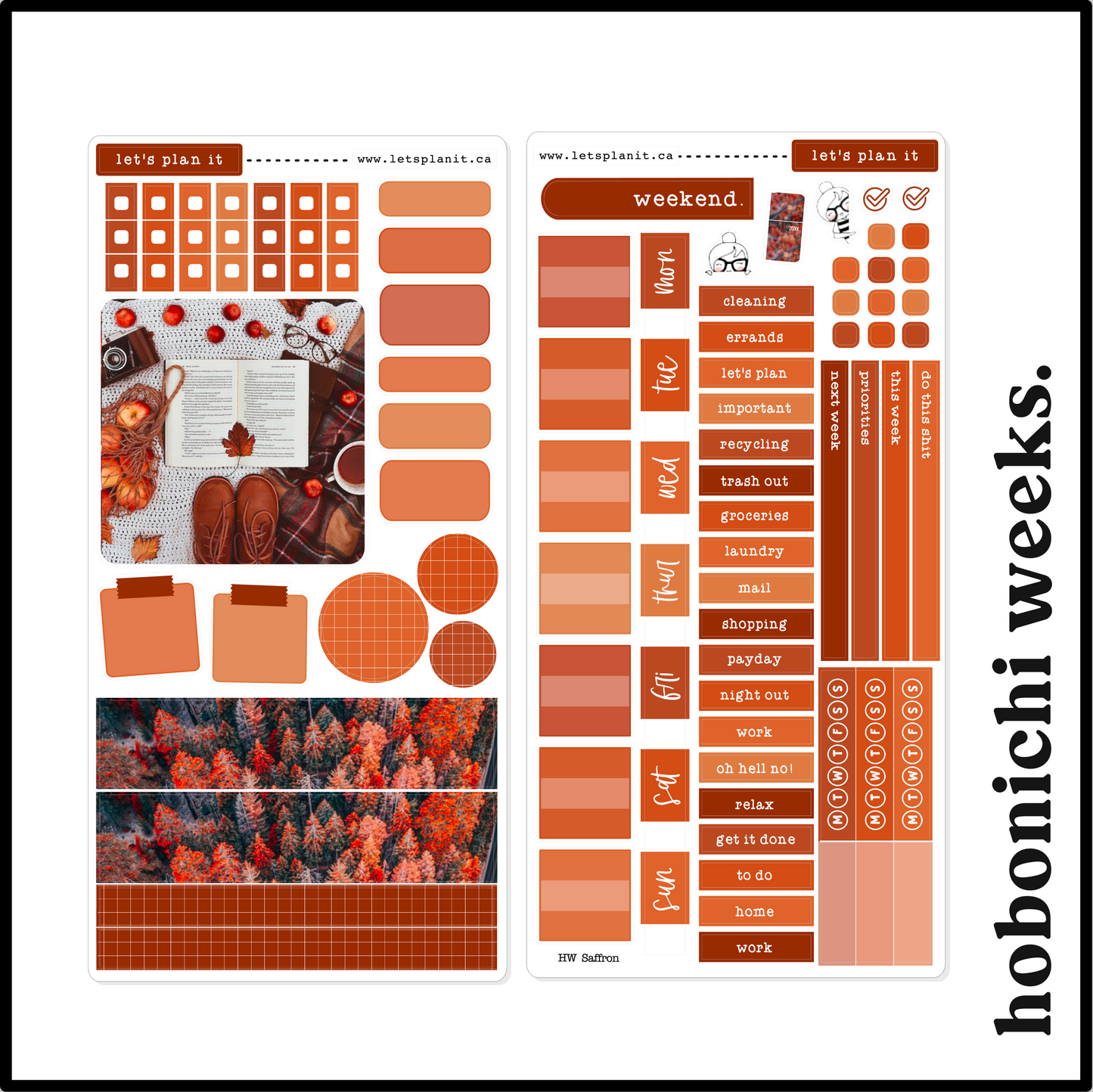 SAFFRON COLLECTION | Weekly Kits