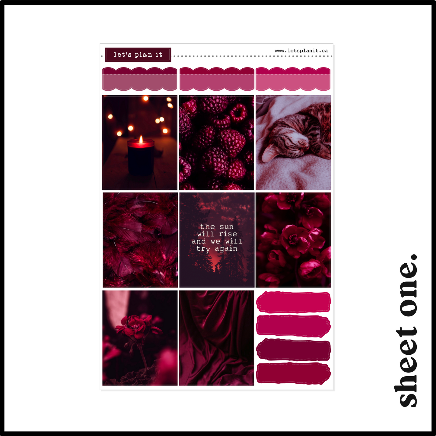 RUBY COLLECTION | Weekly Kits