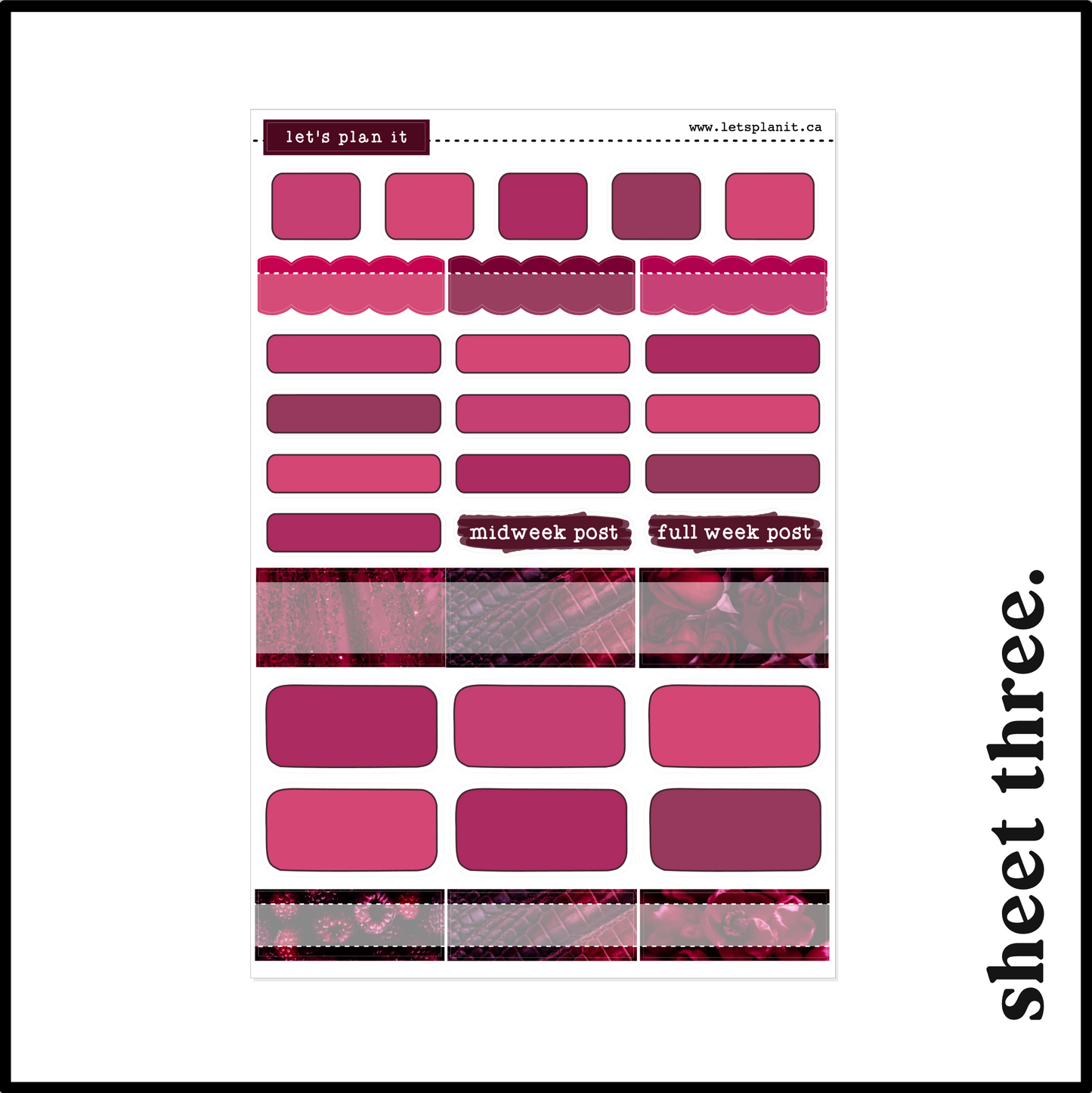RUBY COLLECTION | Weekly Kits