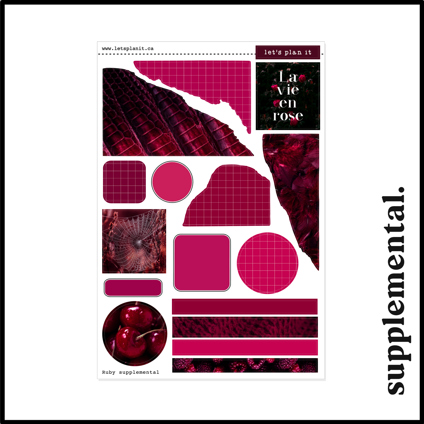 RUBY COLLECTION | Weekly Kits