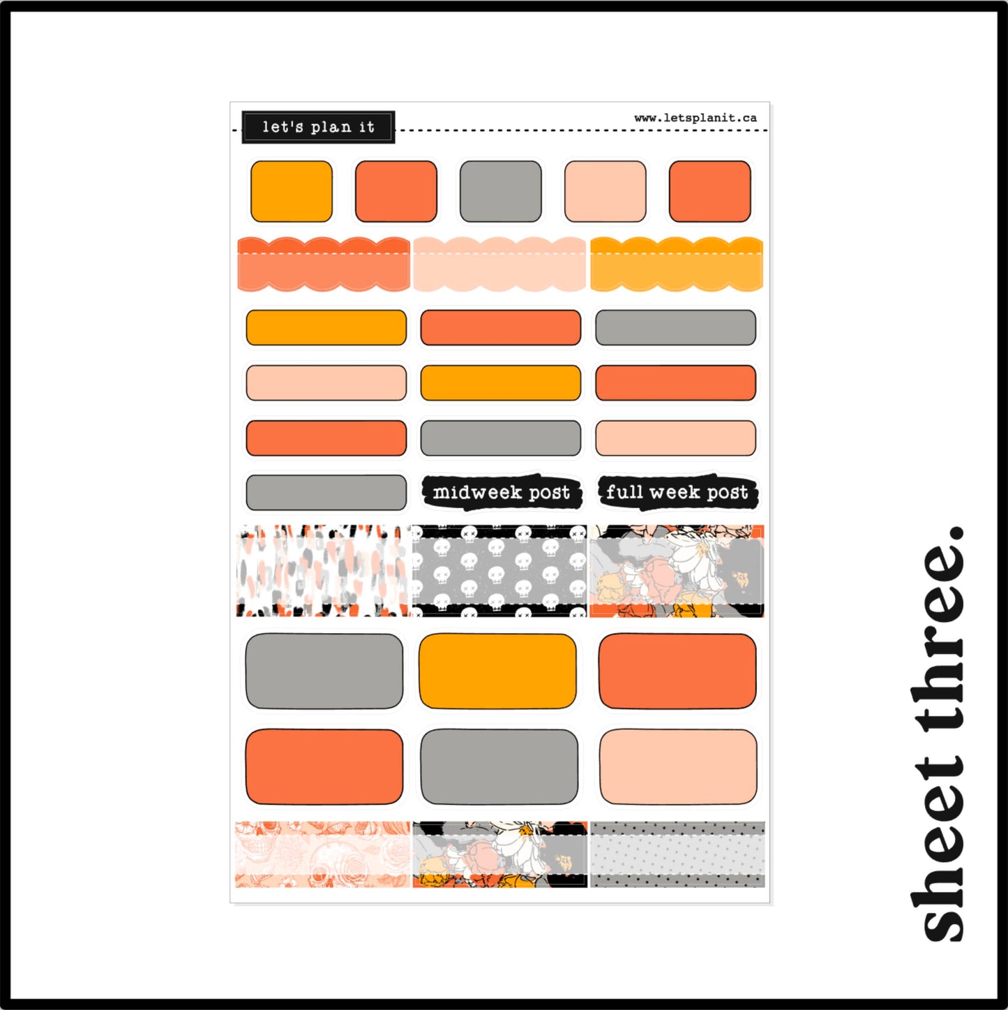 OPHELIA COLLECTION | Weekly Kits