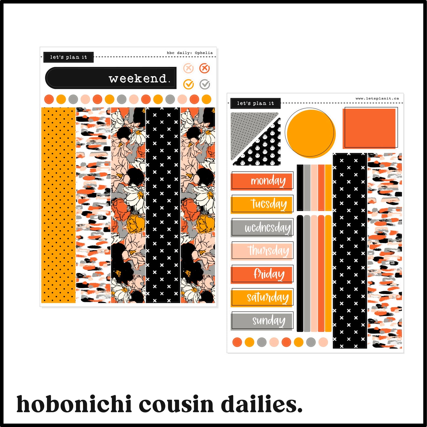 OPHELIA COLLECTION | Weekly Kits