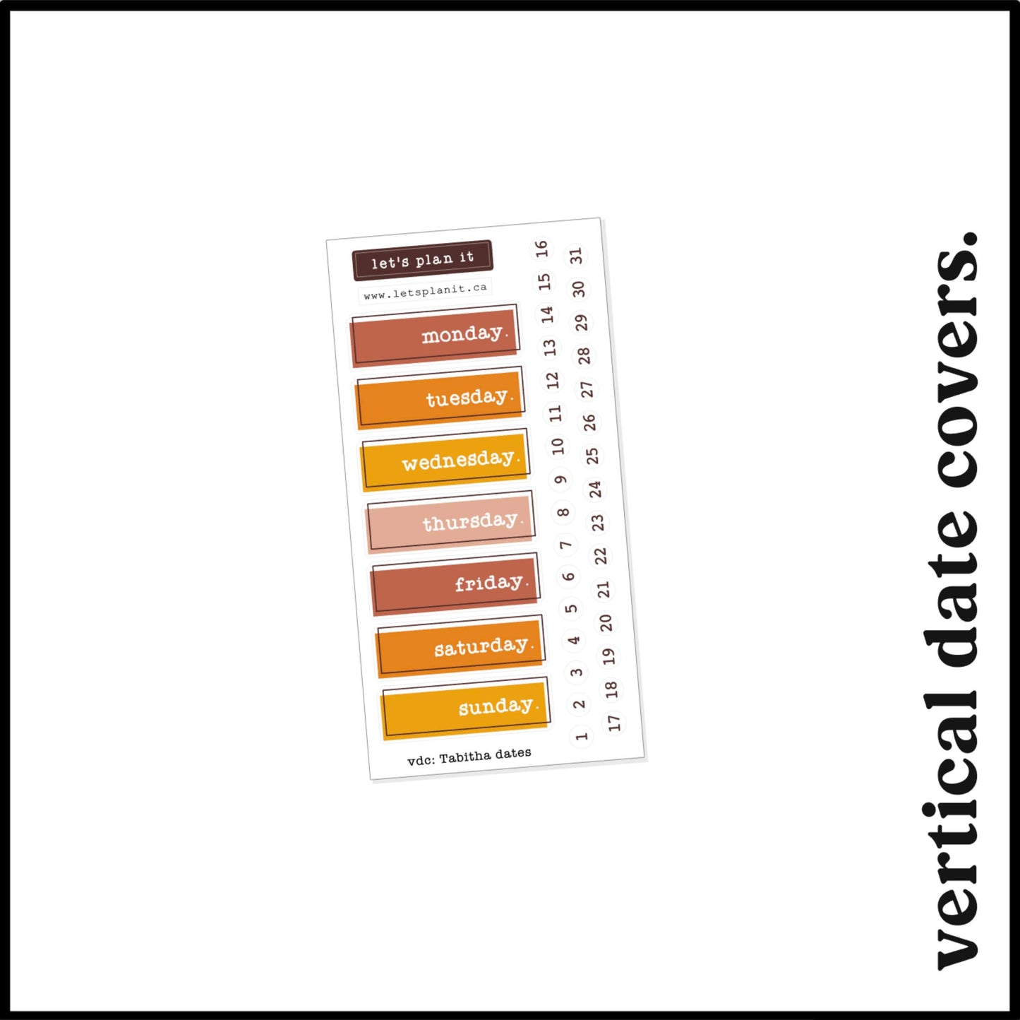 TABITHA COLLECTION | Weekly Kits
