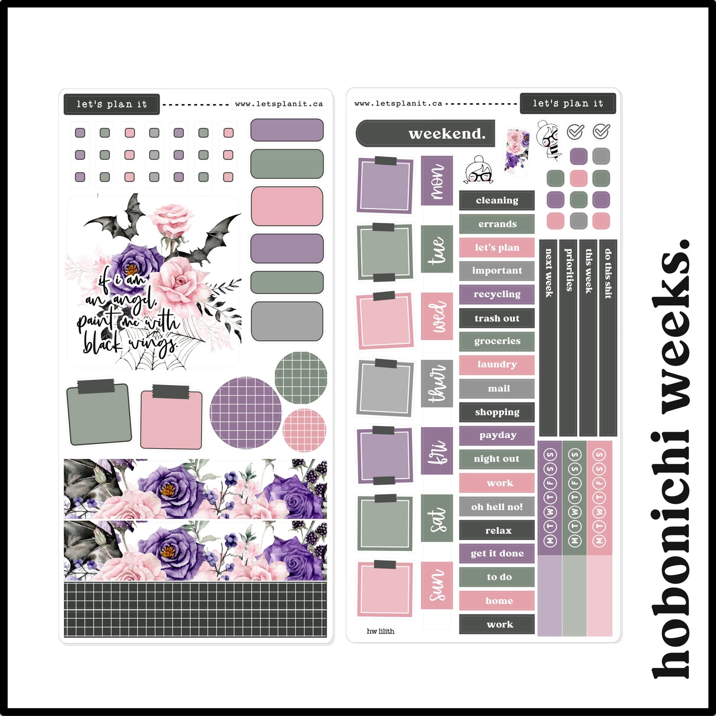 LILITH COLLECTION | Weekly Kits