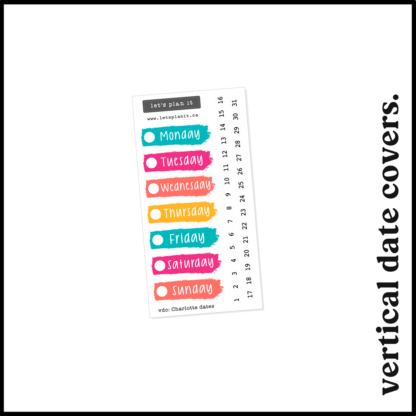 CHARLOTTE COLLECTION | Weekly Kits