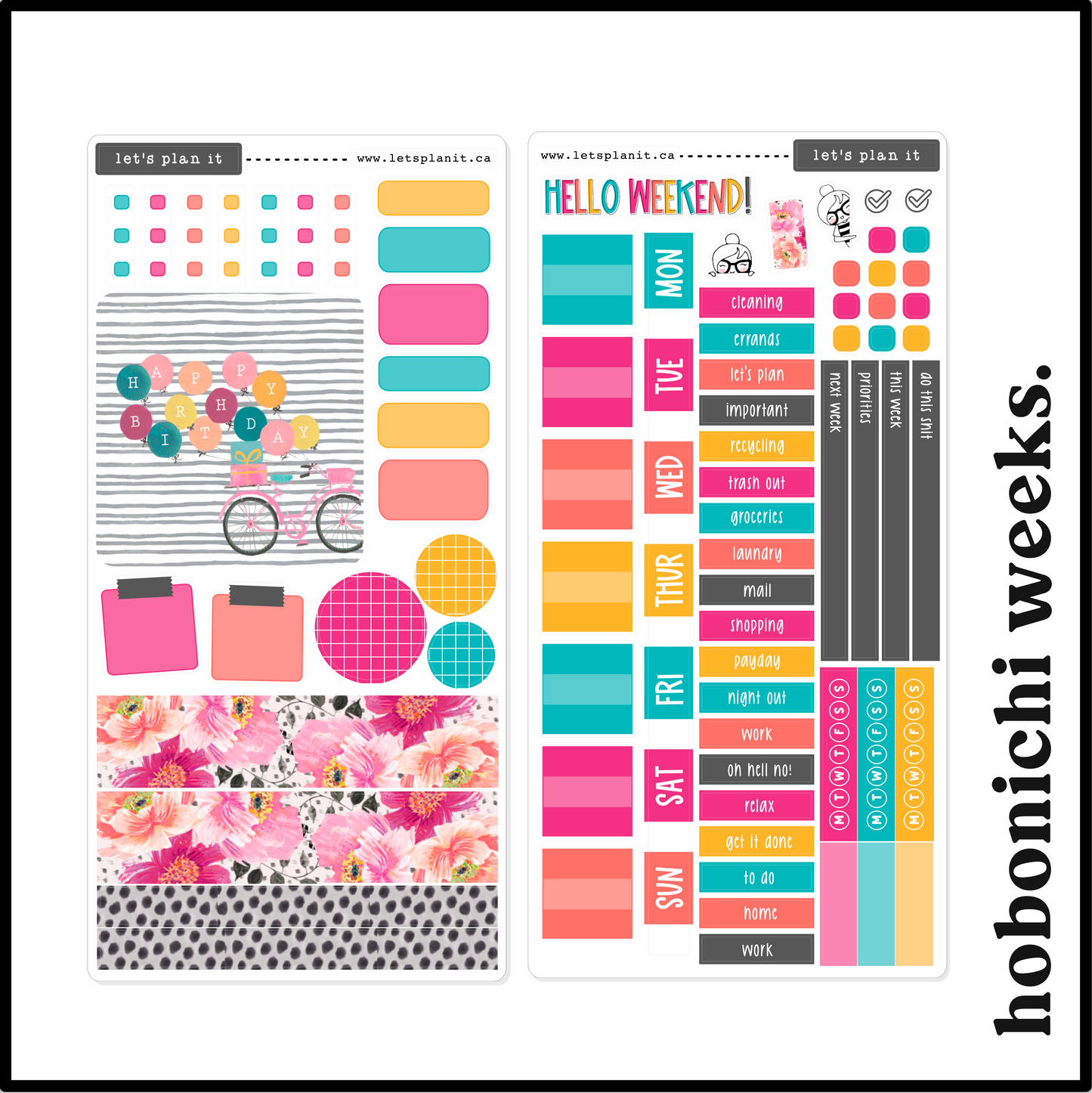 CHARLOTTE COLLECTION | Weekly Kits