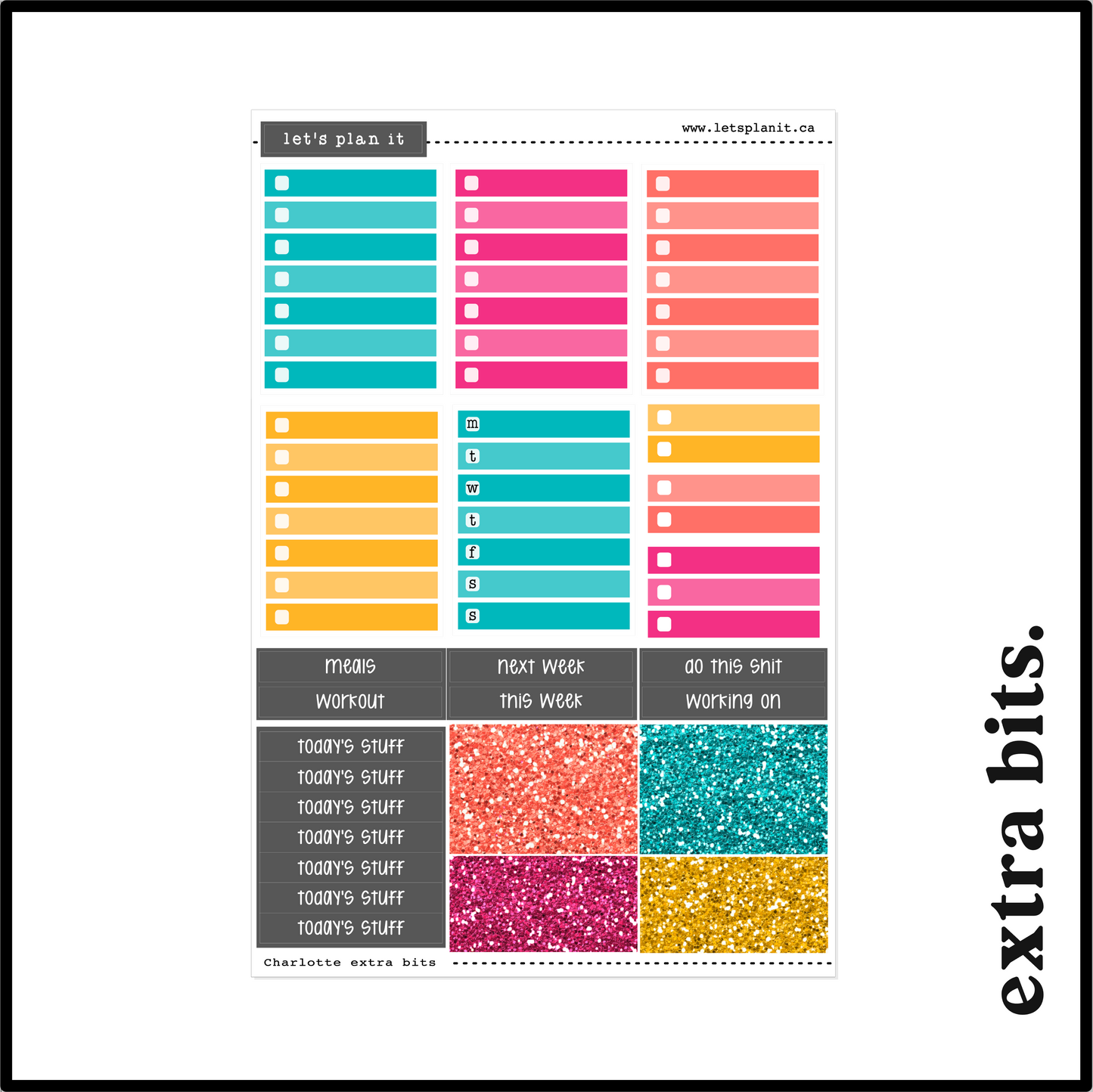 CHARLOTTE COLLECTION | Weekly Kits