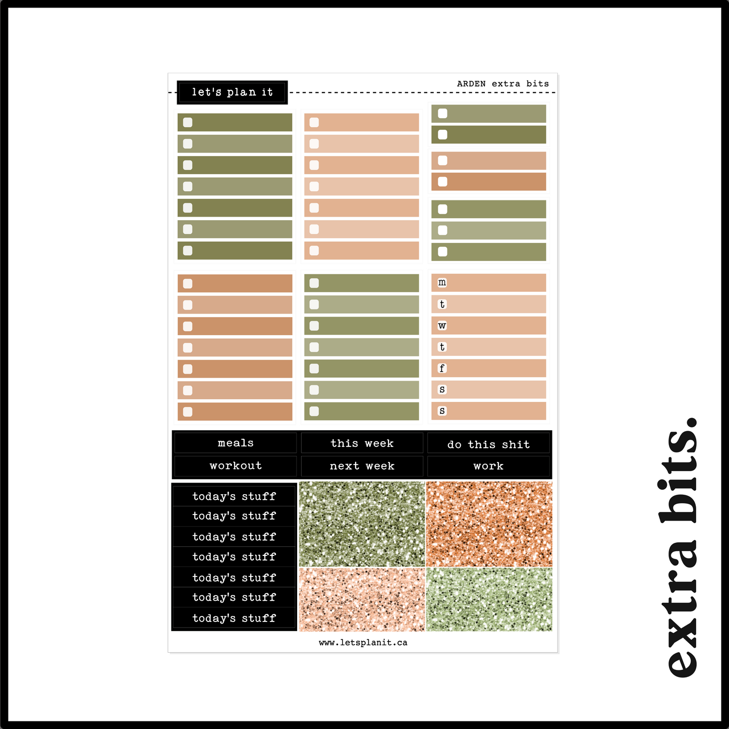 ARDEN COLLECTION | Weekly Kits