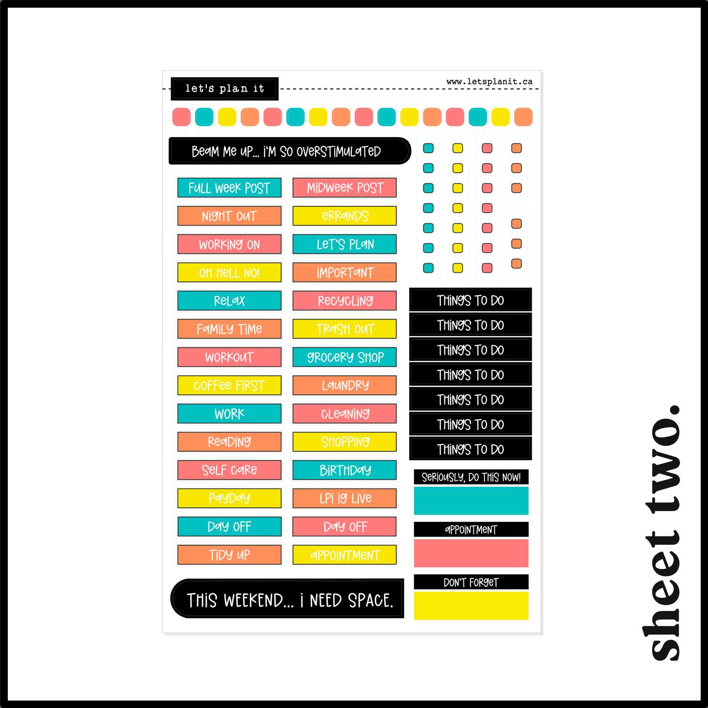 JUPITER COLLECTION | Weekly Kits