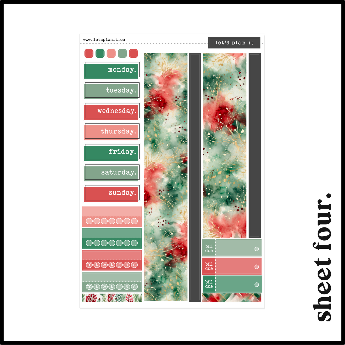 CLARA COLLECTION | Weekly Kits