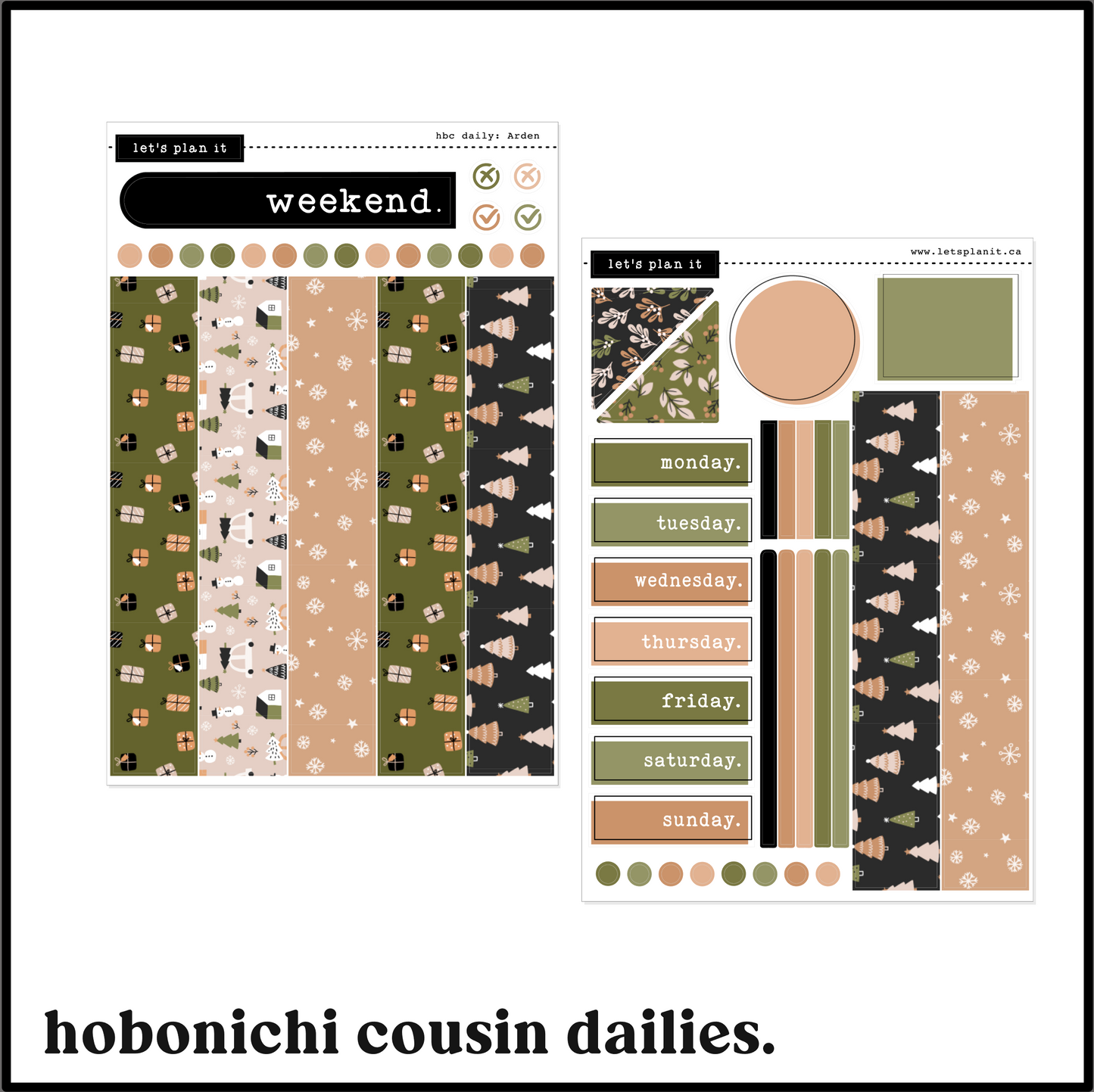 ARDEN COLLECTION | Weekly Kits