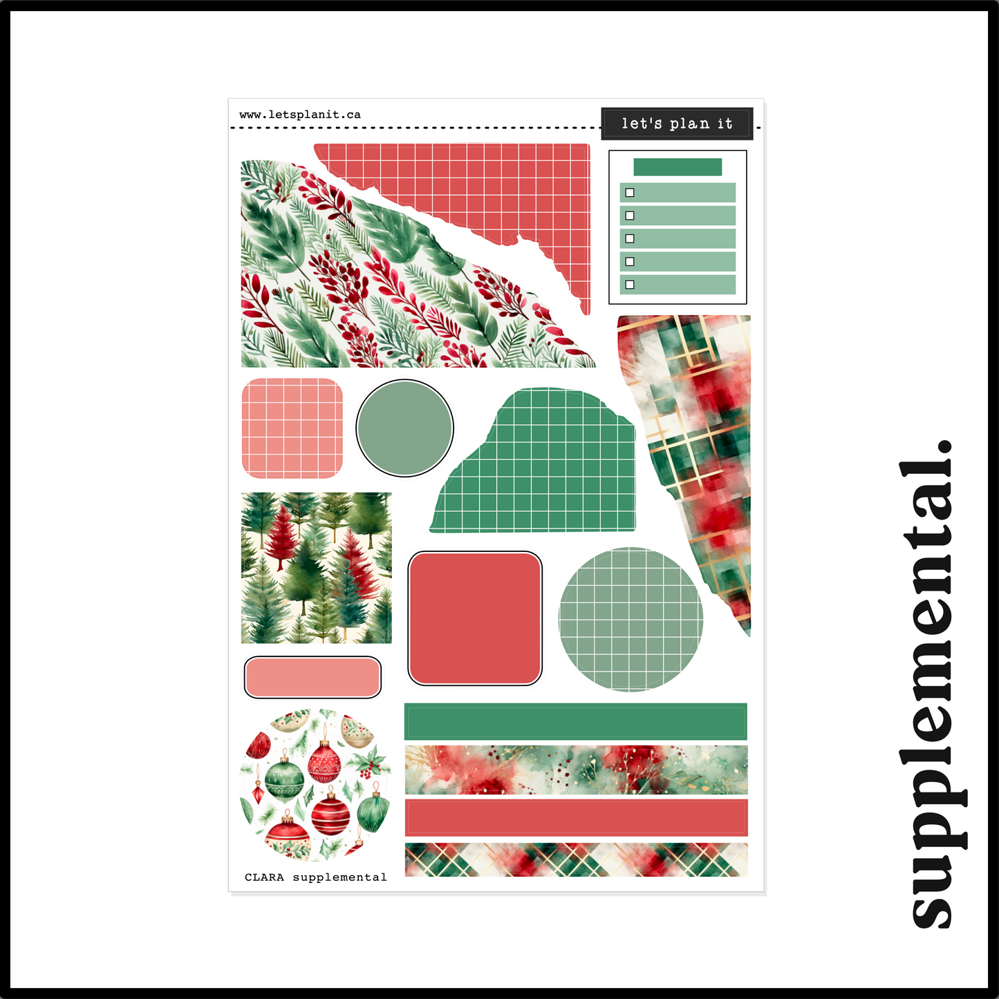 CLARA COLLECTION | Weekly Kits