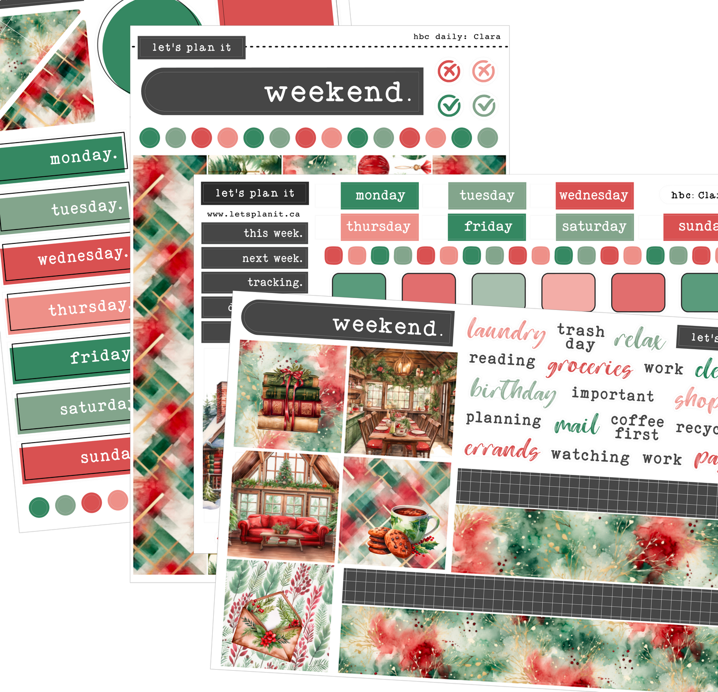 CLARA COLLECTION | Weekly Kits