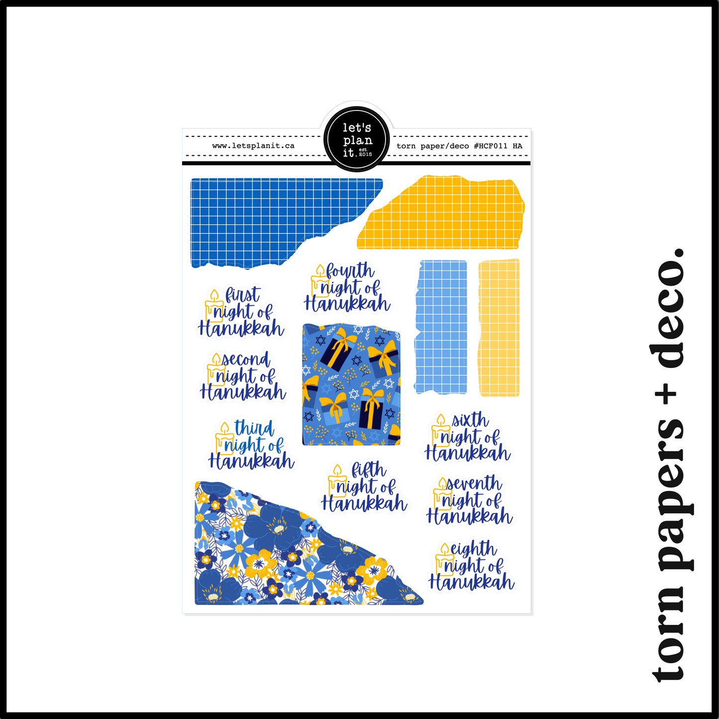 HANUKKAH FUNCTIONALS | Planning Essentials