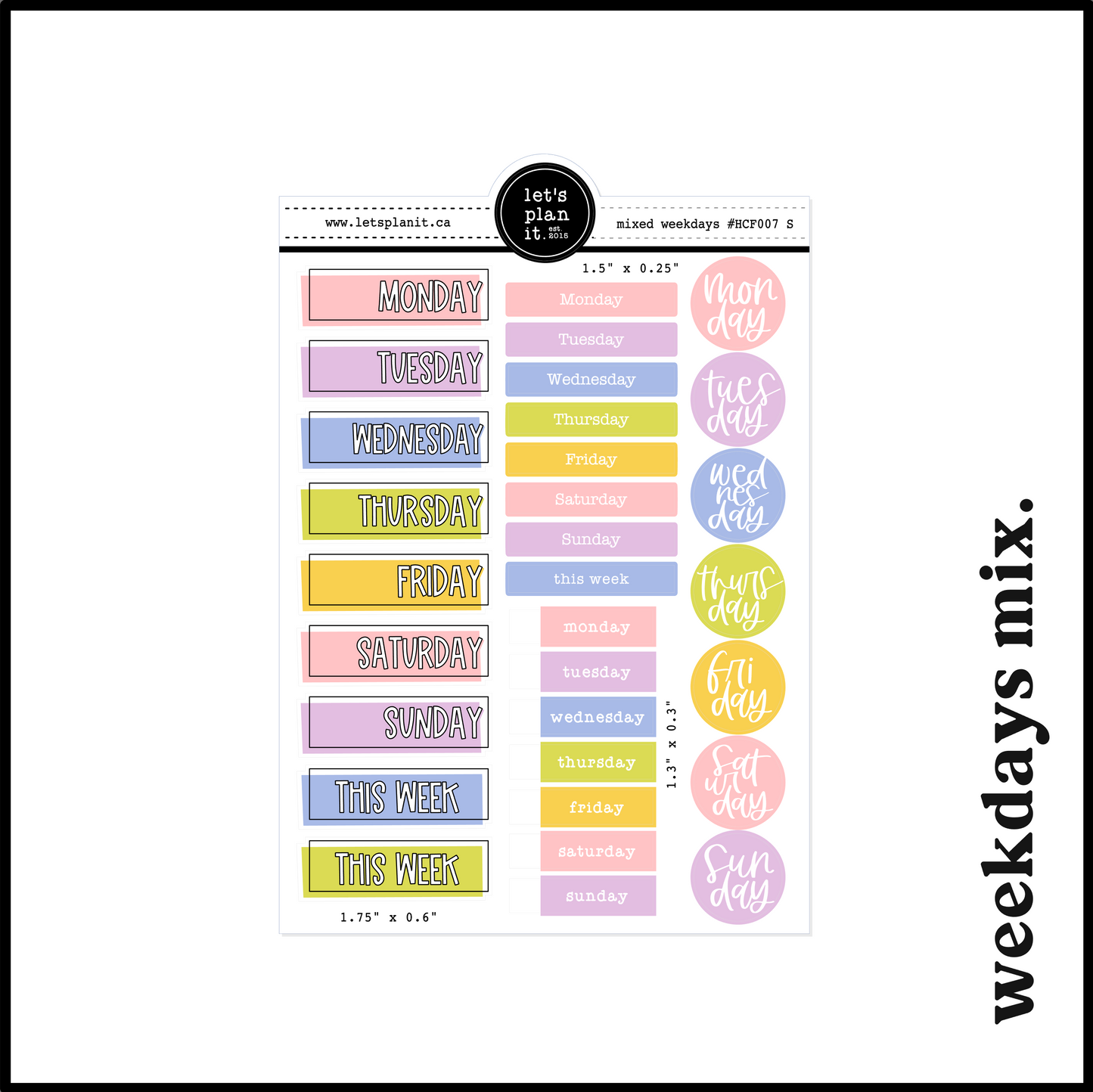 SPRING FUNCTIONALS | Planning Essentials