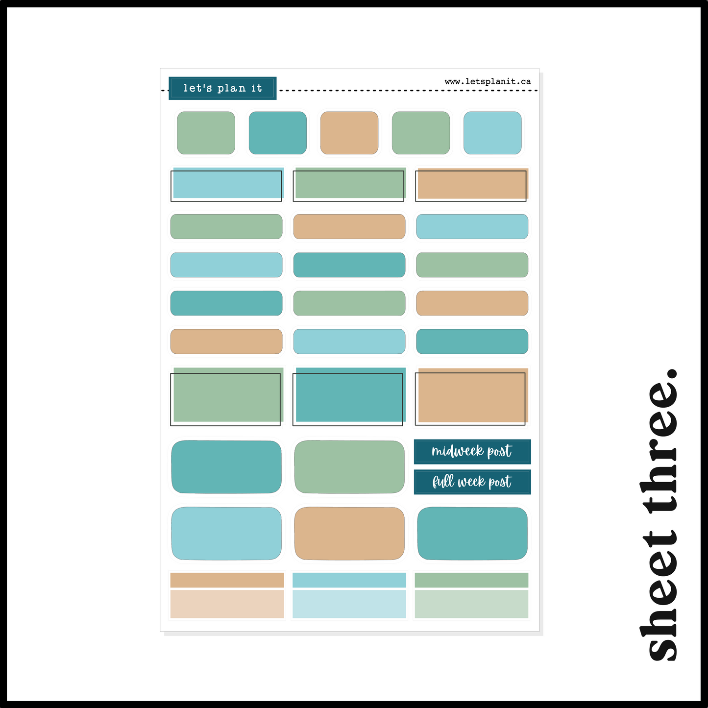 SEYCHELLE COLLECTION | Weekly Kits
