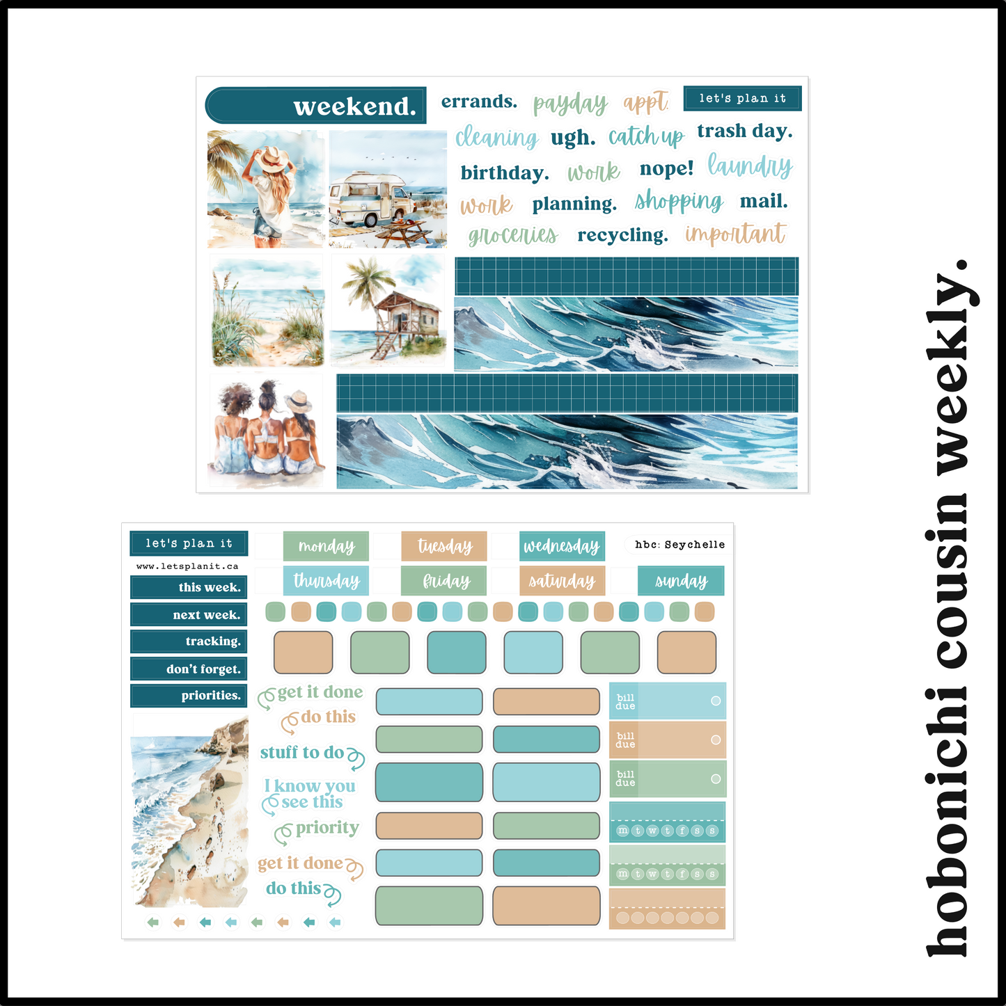 SEYCHELLE COLLECTION | Weekly Kits