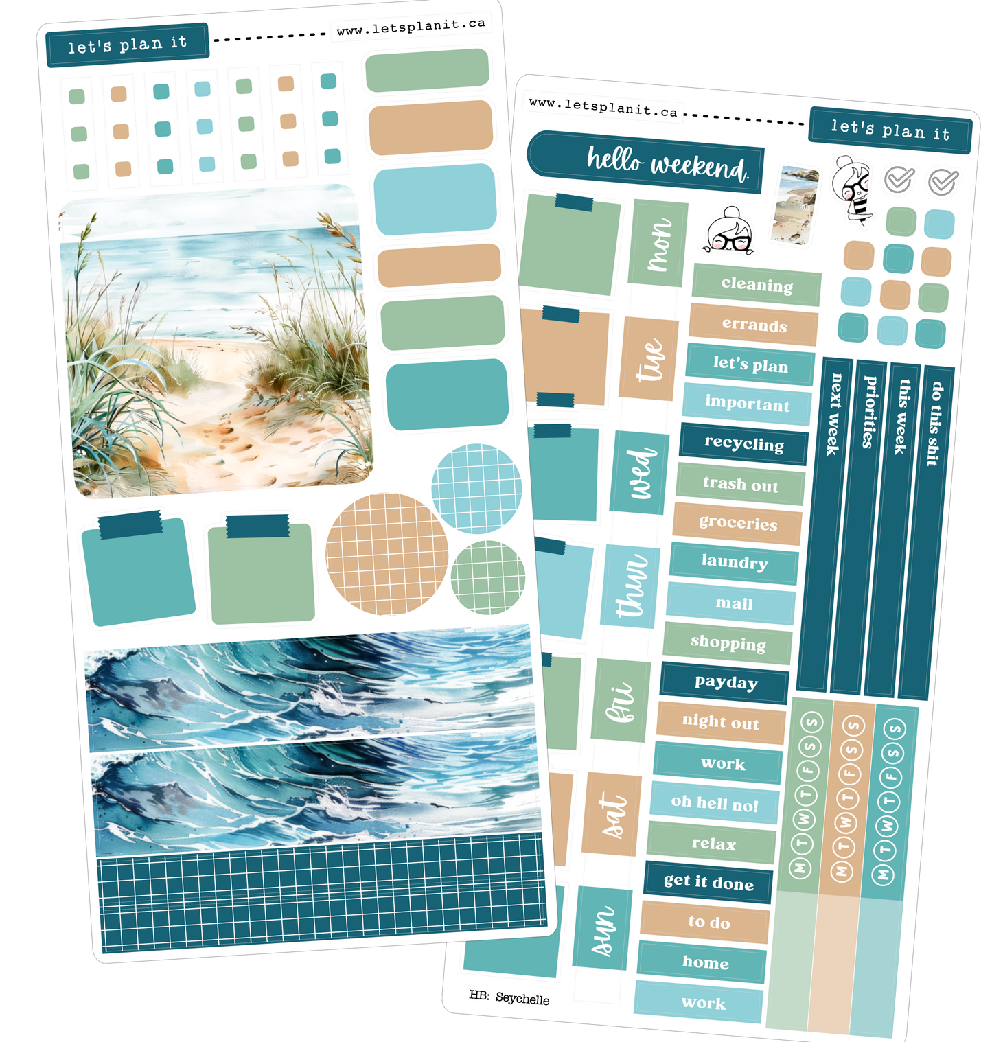 SEYCHELLE COLLECTION | Weekly Kits