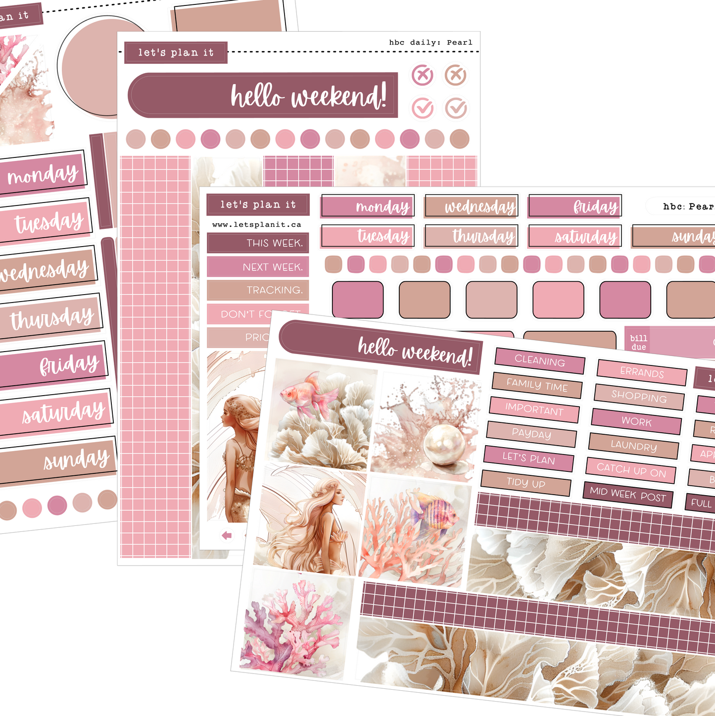 PEARL COLLECTION | Weekly Kits