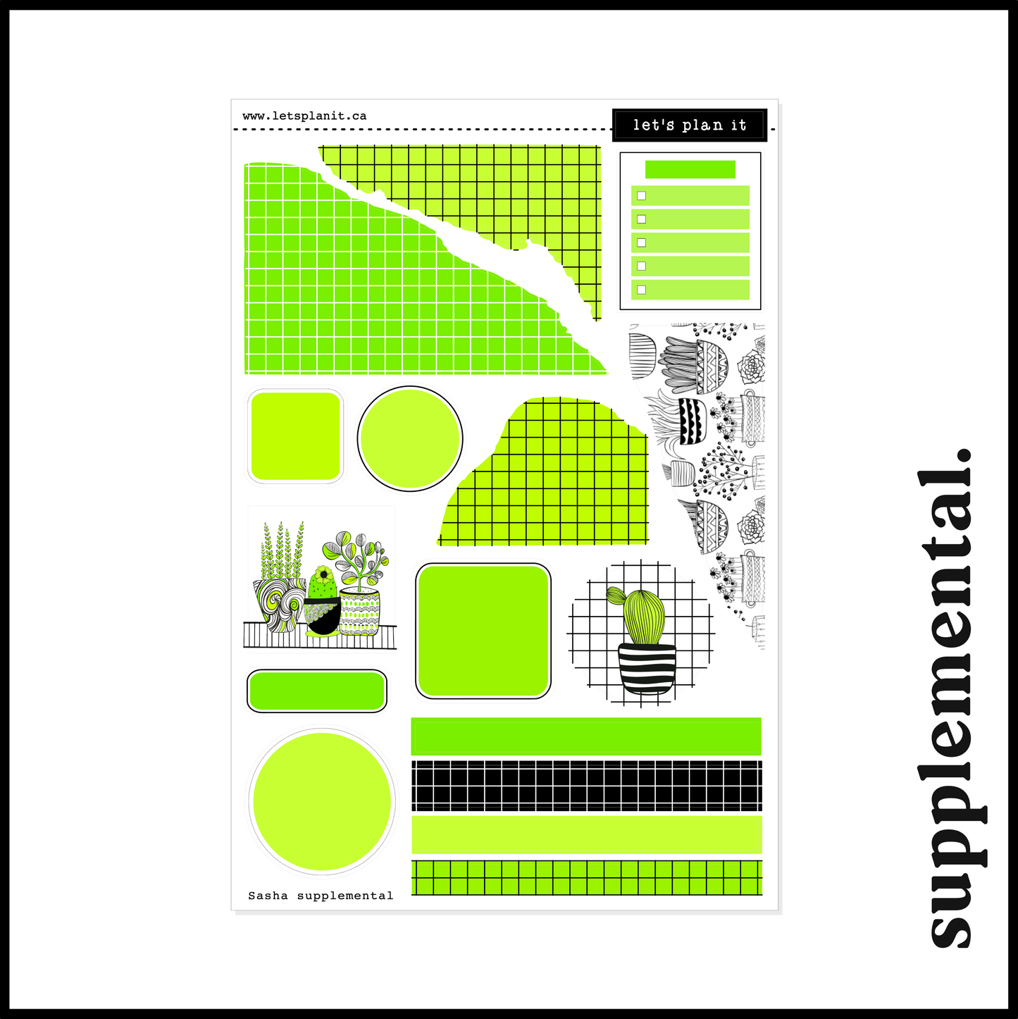 SASHA COLLECTION | Weekly Kits