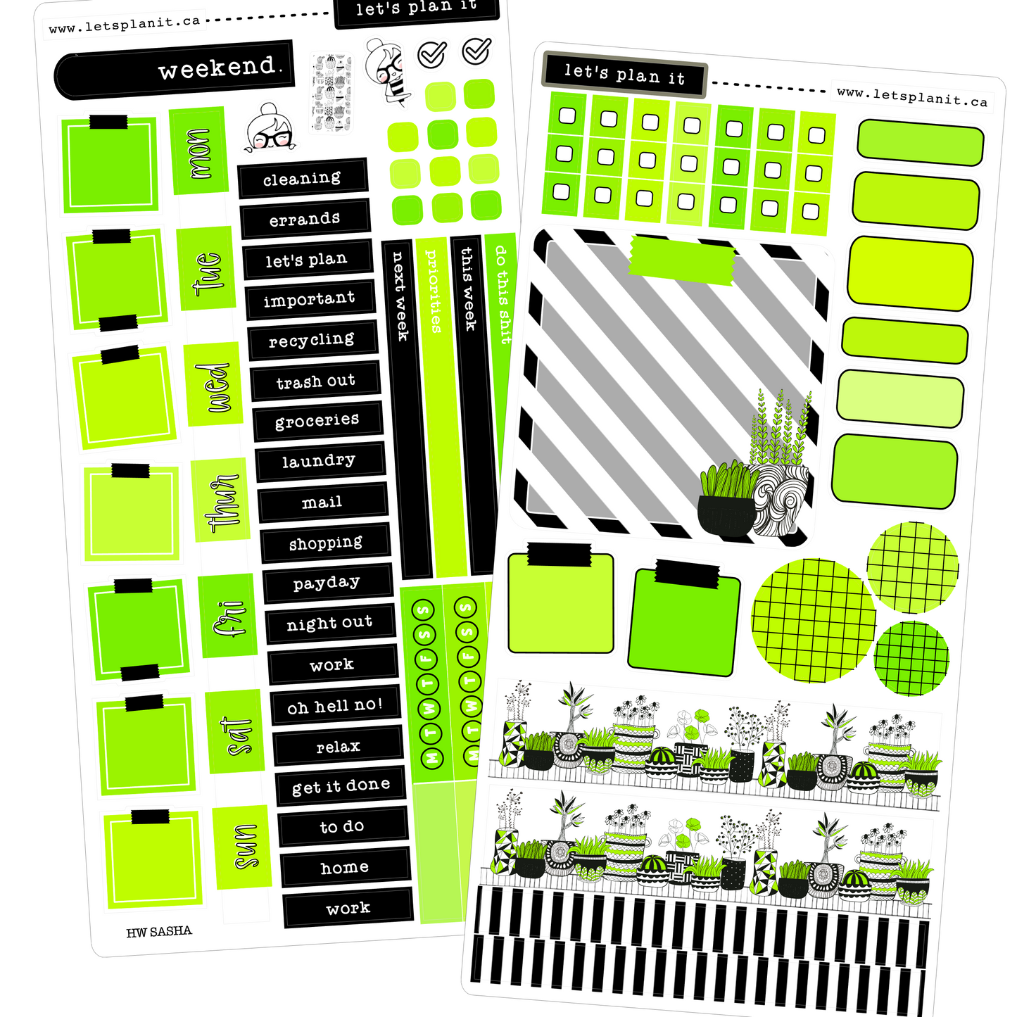 SASHA COLLECTION | Weekly Kits