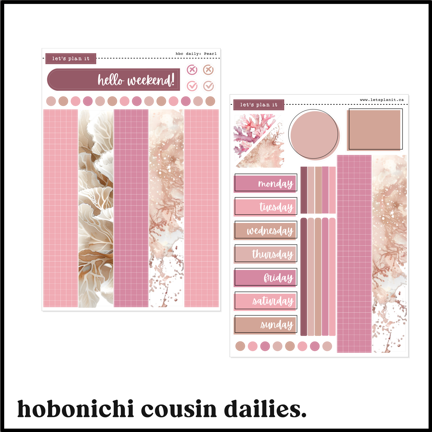 PEARL COLLECTION | Weekly Kits